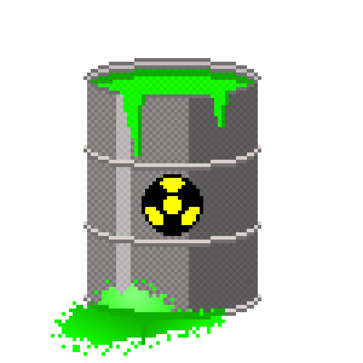 Toxic Barrel — Safety hazard, please stay away!